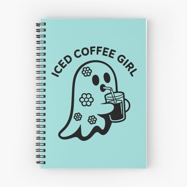 Item preview, Iced Coffee Girl Flower Ghost designed and sold by theartfulaspie.