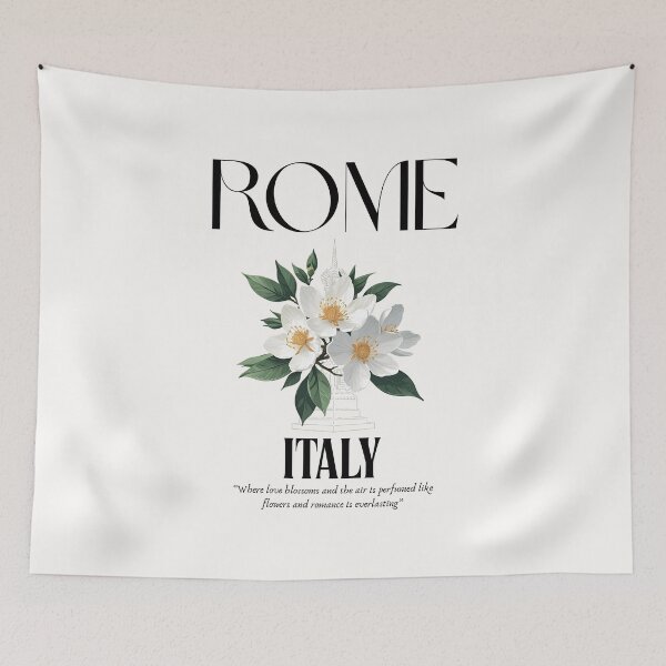 Item preview, Rome - Where Love Blossoms designed and sold by Fee Fee Fay.