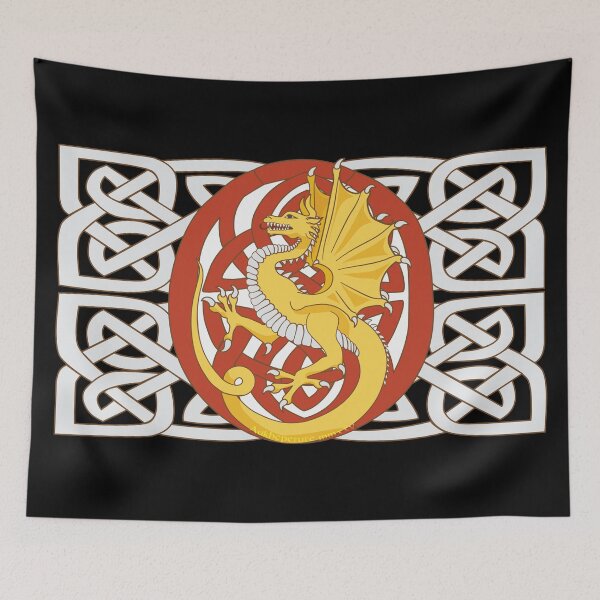Item preview, Y Ddraig Aur | The Gold Dragon designed and sold by Aakheperure.