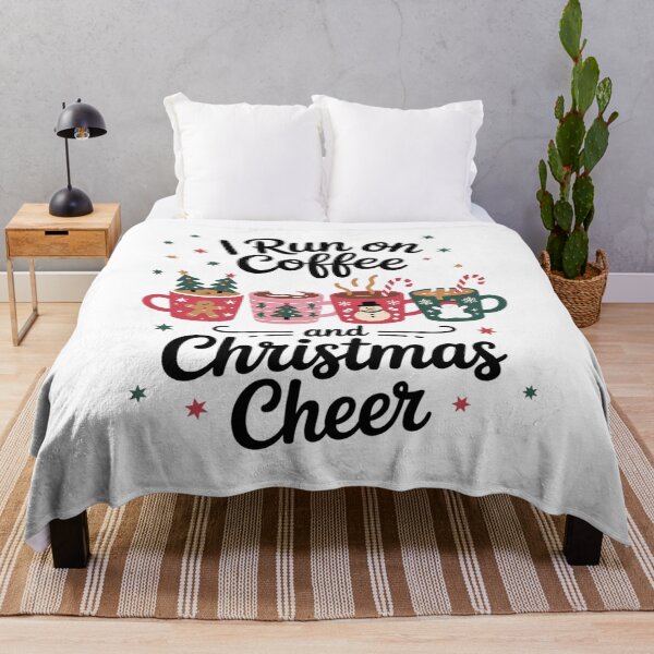 Item preview, Run On Coffee And Christmas Cheer designed and sold by HaileyRobel.