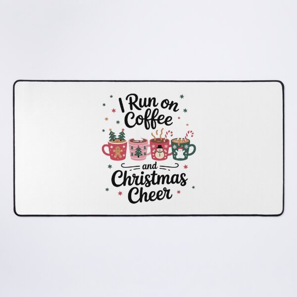 Item preview, Run On Coffee And Christmas Cheer designed and sold by HaileyRobel.