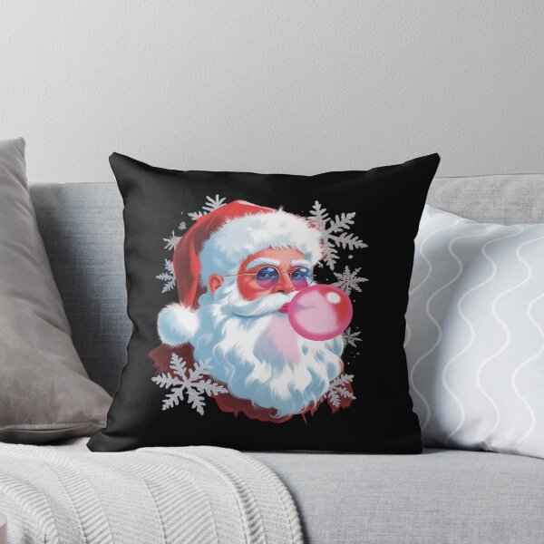 Item preview, Retro Santa Claus Blowing Bubble Christmas designed and sold by DrewLeuschke.