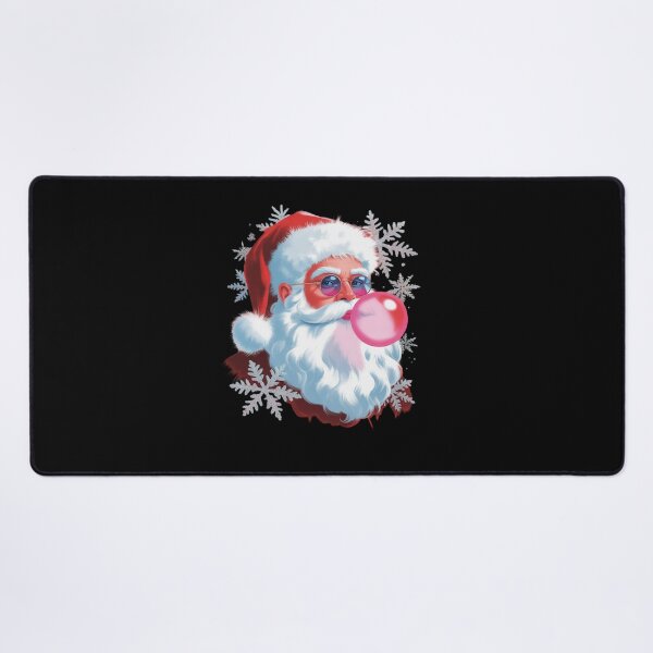 Item preview, Retro Santa Claus Blowing Bubble Christmas designed and sold by DrewLeuschke.