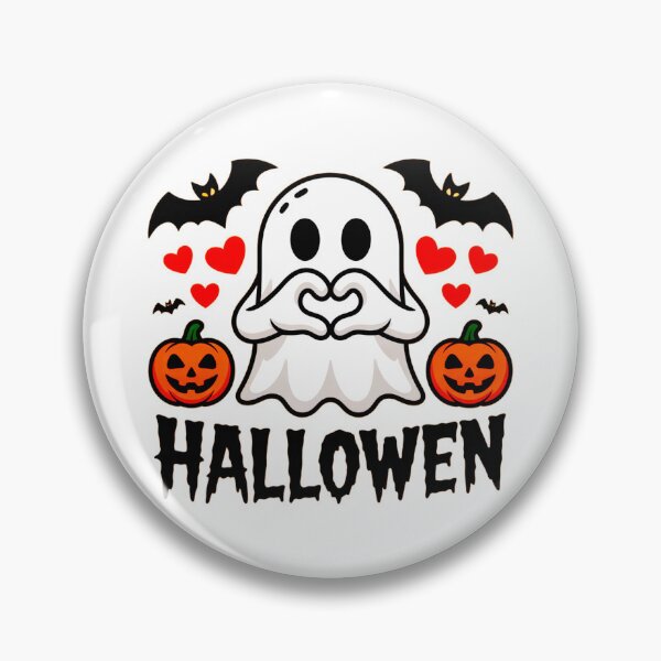 Item preview, Halloween Heart Hands Ghost designed and sold by SteezeeStore.