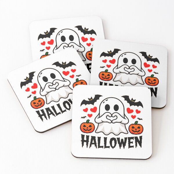 Item preview, Halloween Heart Hands Ghost designed and sold by SteezeeStore.