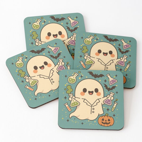 Item preview, Ghost Scientist – Halloween Lab Chaos designed and sold by Meandmyshop.