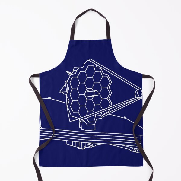 Item preview, James Webb Space Telescope - White Outline designed and sold by anne-dromeda.
