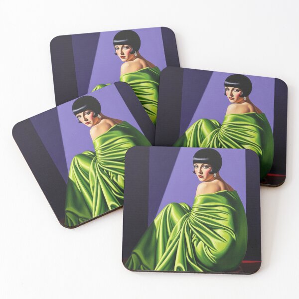 Item preview, The Green Moment - Original Art Deco Artwork designed and sold by elektronen.