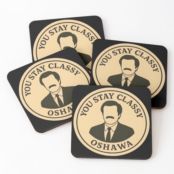 Item preview, Anchorman Inspired Retro Canada Print: Oshawa designed and sold by PinUpPizzazz.
