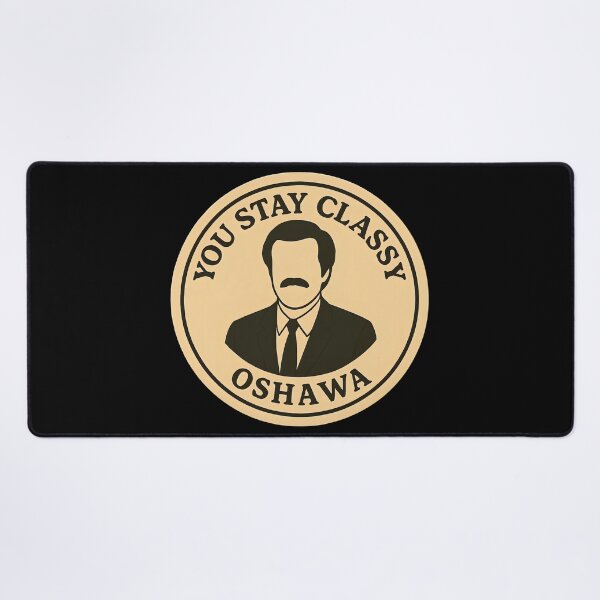 Item preview, Anchorman Inspired Retro Canada Print: Oshawa designed and sold by PinUpPizzazz.
