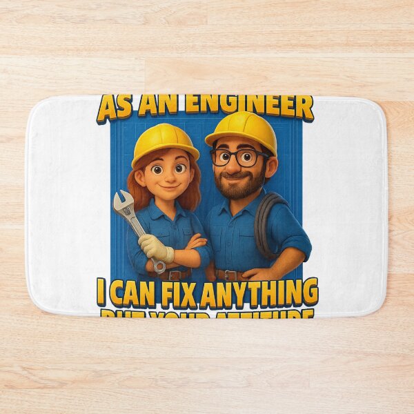 Item preview, Trust Me, I’m an Engineer — I Can Fix Anything but Your Attitude designed and sold by GogoVibes.
