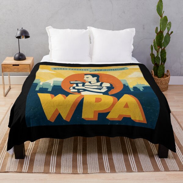 Item preview, Vibrant Works Progress Administration Band Hills In Spring designed and sold by Chanfacesaround.