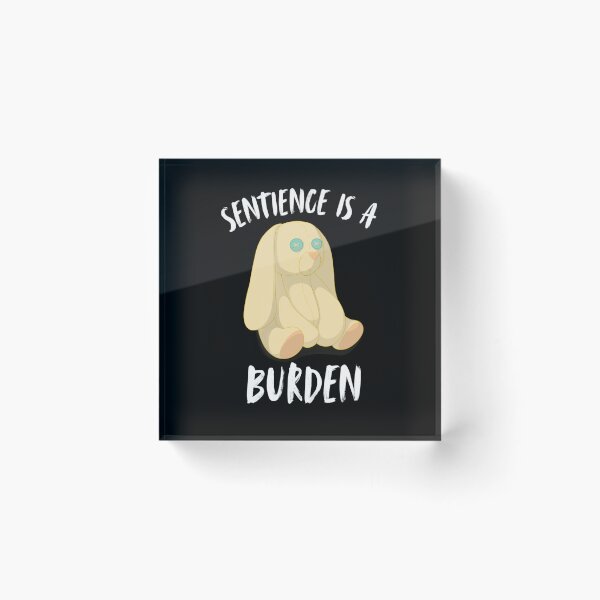 Item preview, Sentience Bunny - for dark background  designed and sold by mmrees.