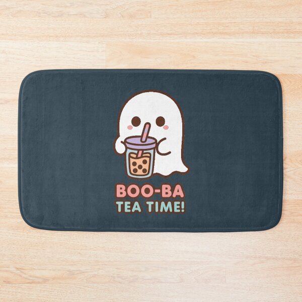 Item preview, Kawaii Ghost Bubble Tea – Cute Halloween Drink Design for Boba Fans designed and sold by kakaworld.