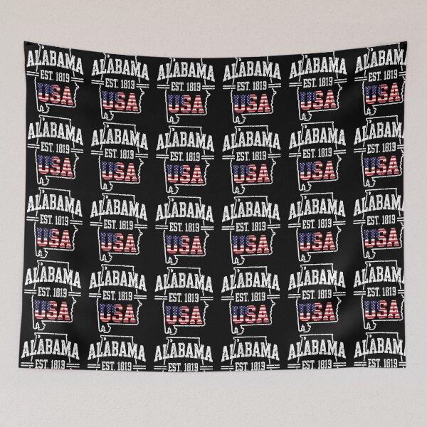 Item preview, Alabama Vintage Retro Typography Design 2025 Flag American designed and sold by someraargelia.