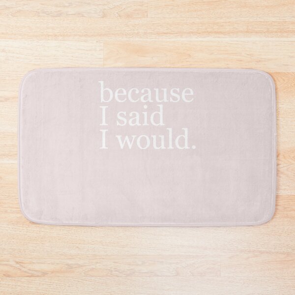 Item preview, Because-I-Said-I-Would designed and sold by AdnMenouar12.