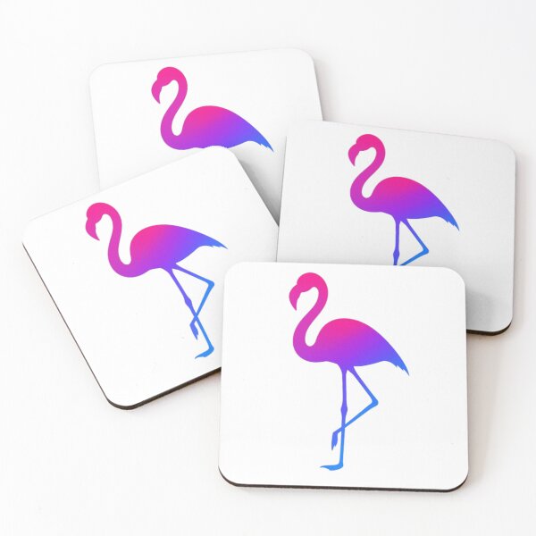 Item preview, Flamingo Elegance in Pink & Blue designed and sold by pinkchaossquad.