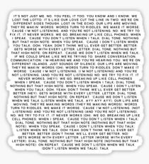 Why Don’t We “Talk” Lyrics Sticker