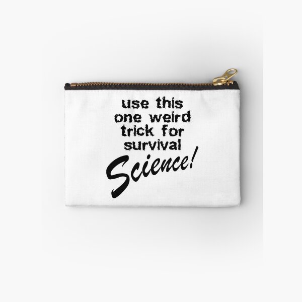 Item preview, use this one weird trick for survival science, white background designed and sold by mntimg.