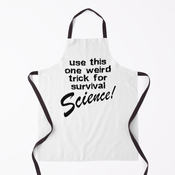 Item preview, use this one weird trick for survival science, white background designed and sold by mntimg.