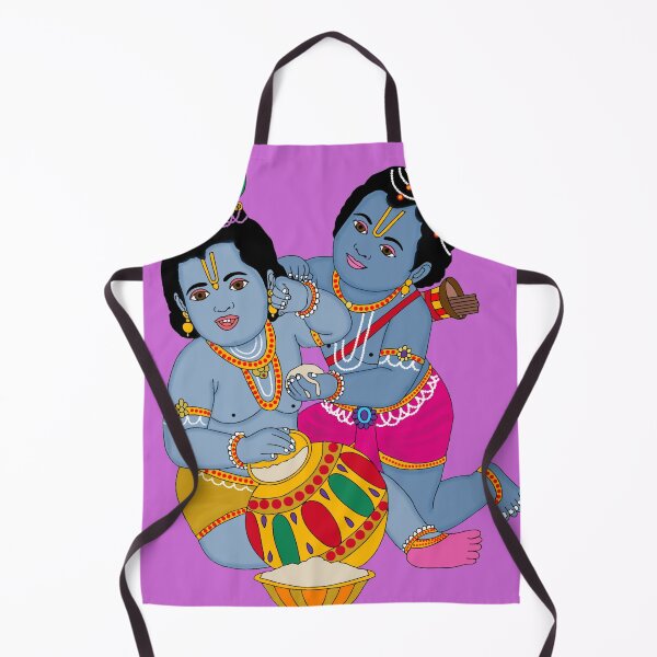 Artikelvorschau, Digitales Kunstwerk von Lord Ram und Lord Krishna | Göttliche Einheit der Avatare | Hinduistische spirituelle Wanddekoration & Geschenke entworfen und verkauft von Harshit_Digital_Arts.