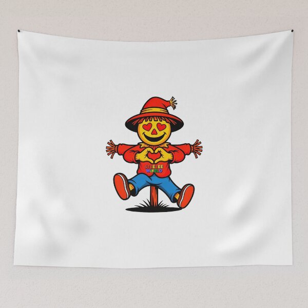 Item preview, Heart Sign Hands Scarecrow designed and sold by SteezeeStore.