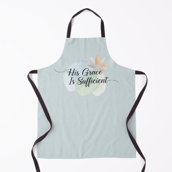 Item preview,  His Grace Is Sufficient 2 Corinthians 12:9 Christian Bible Verse Inspirational Design designed and sold by Gahyl7.