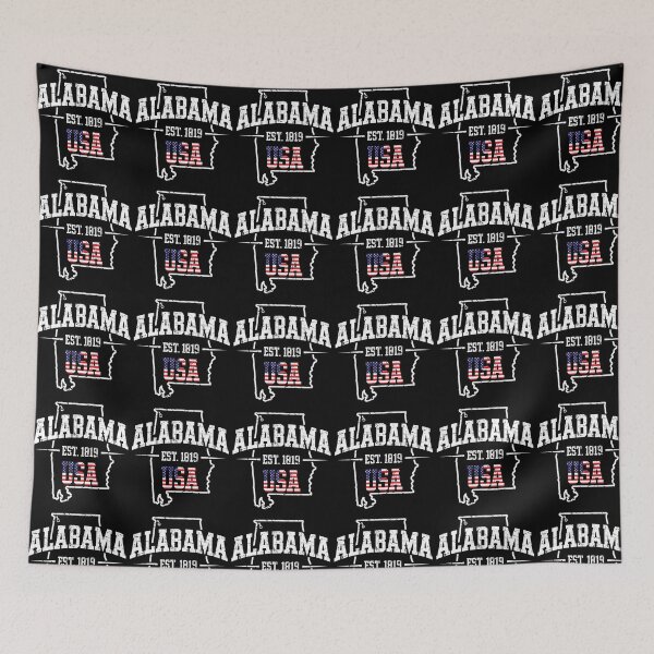 Item preview, Alabama Vintage Retro Typography Design 2025 Flag American designed and sold by someraargelia.