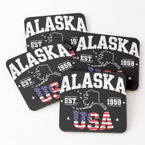 Item preview, Alaska Vintage Retro Typography Design 2025 Flag American designed and sold by someraargelia.