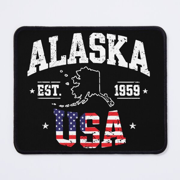 Item preview, Alaska Vintage Retro Typography Design 2025 Flag American designed and sold by someraargelia.