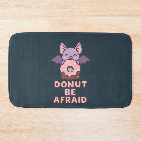 Item preview, Cute Bat with Donut Pun – Funny Halloween Comfort Gift designed and sold by kakaworld.