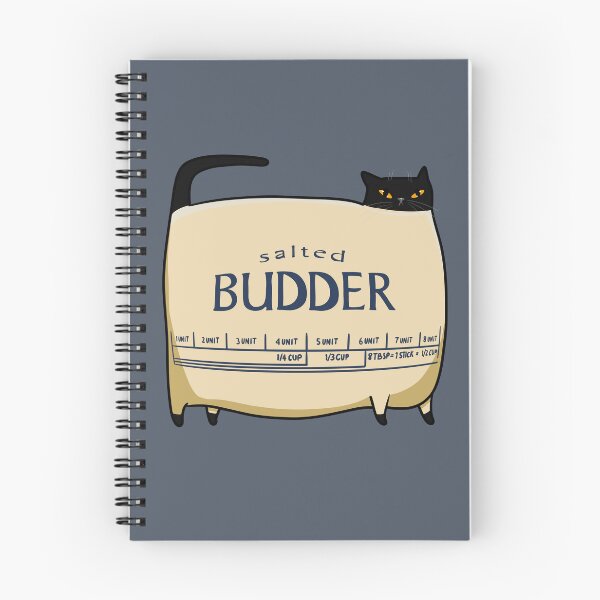 Item preview, Chonky Salted Butter Cat designed and sold by KilkennyCat Art.