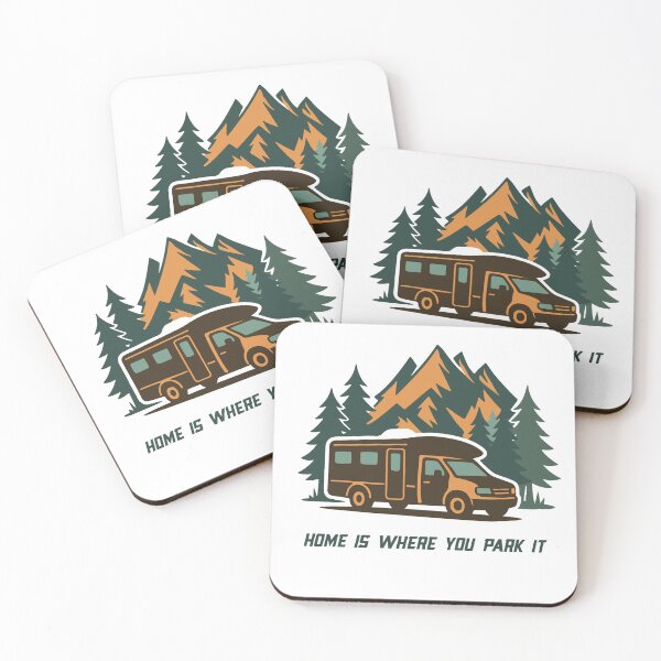 Item preview, Home Is Where You Park It Camping designed and sold by YOMTees.