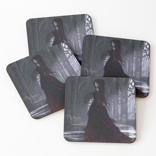 Item preview, Gothic Elegance - Crimson Vampire Lady designed and sold by Chris349.