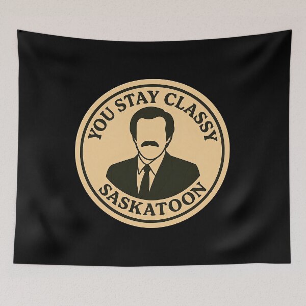 Item preview, Anchorman Inspired Retro Canada Print: Saskatoon designed and sold by PinUpPizzazz.