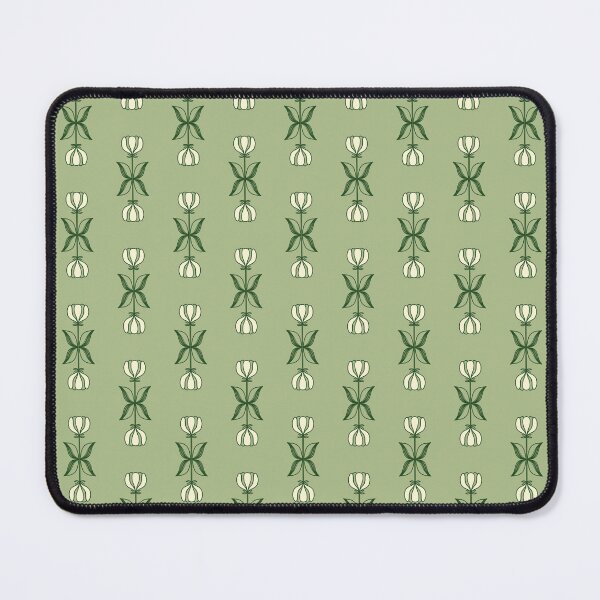 Item preview, Green Monochromatic Vintage Inspired Flowers designed and sold by FoxfireAndCo.
