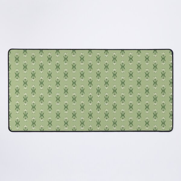 Item preview, Green Monochromatic Vintage Inspired Flowers designed and sold by FoxfireAndCo.
