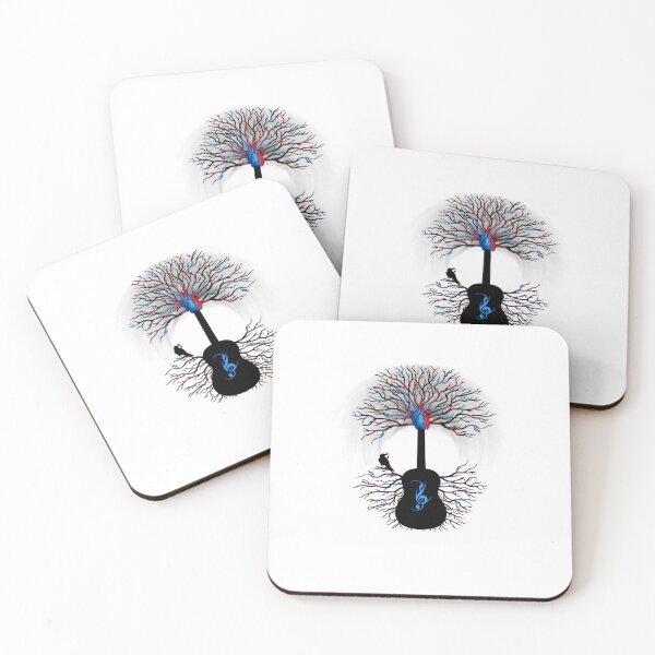 Item preview, Rhythms Of The Heart  Surreal Guitar  designed and sold by CharlotteLeduc.