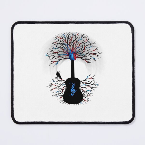 Item preview, Rhythms Of The Heart Surreal Guitar designed and sold by CharlotteLeduc.