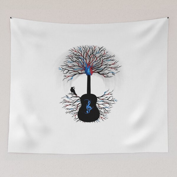 Item preview, Rhythms Of The Heart  Surreal Guitar  designed and sold by CharlotteLeduc.