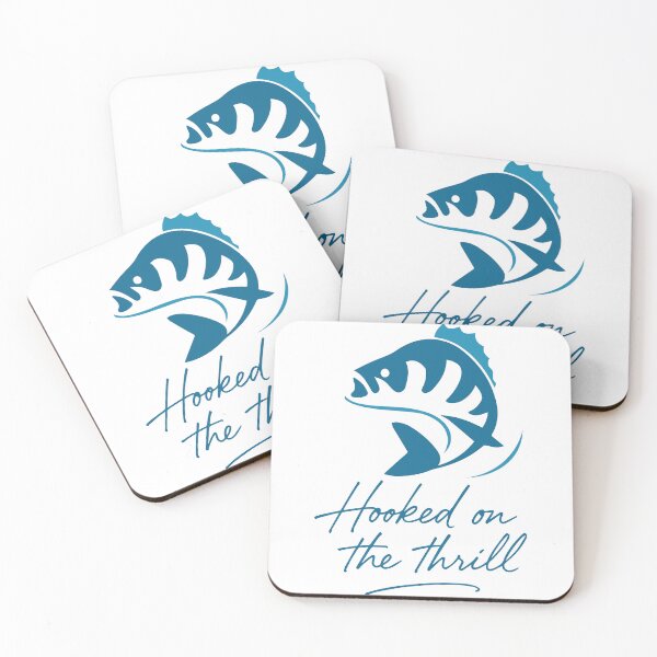 Item preview, Hooked on the thrill Fishing designed and sold by YOMTees.