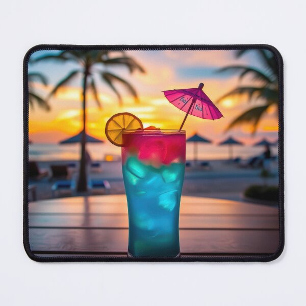 Item preview, Refreshing Cocktail Beach Vibes designed and sold by CTM ArtStudio.