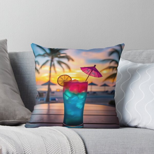 Item preview, Refreshing Cocktail Beach Vibes designed and sold by CTM ArtStudio.