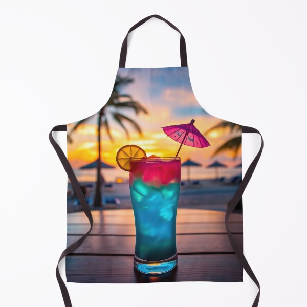 Item preview, Refreshing Cocktail Beach Vibes designed and sold by CTM ArtStudio.