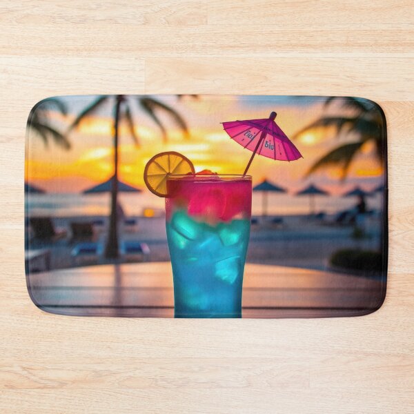 Item preview, Refreshing Cocktail Beach Vibes designed and sold by CTM ArtStudio.