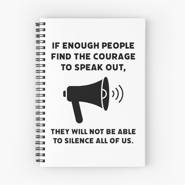 Item preview, They will not be able to silence us.  designed and sold by Rachel the Artist .