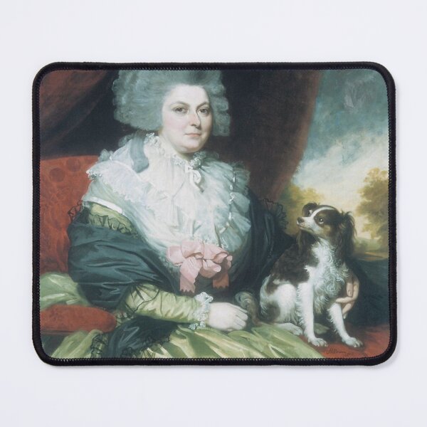 Item preview, Lady with a Dog 1786 designed and sold by AnimaliaStar.