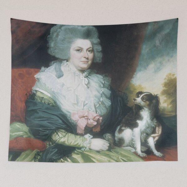 Item preview, Lady with a Dog 1786 designed and sold by AnimaliaStar.