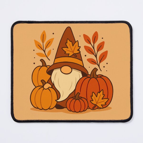 Item preview, Autumn Pumpkin Patch Gnome designed and sold by Ghost on Toast.