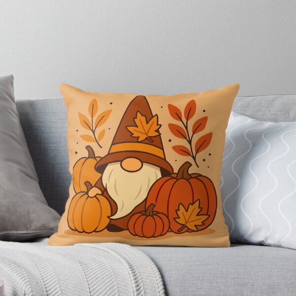 Item preview, Autumn Pumpkin Patch Gnome designed and sold by Ghost on Toast.